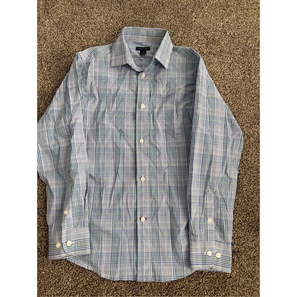 Tommy Hilfiger size 12 button down striped shirt